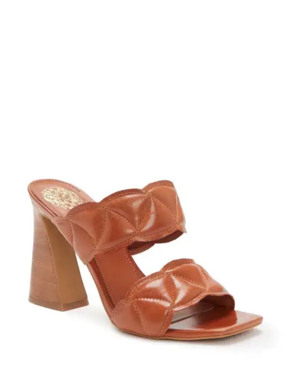 Vince Camuto Women's Renneya Shoes brown size 8 new block heels sandals square